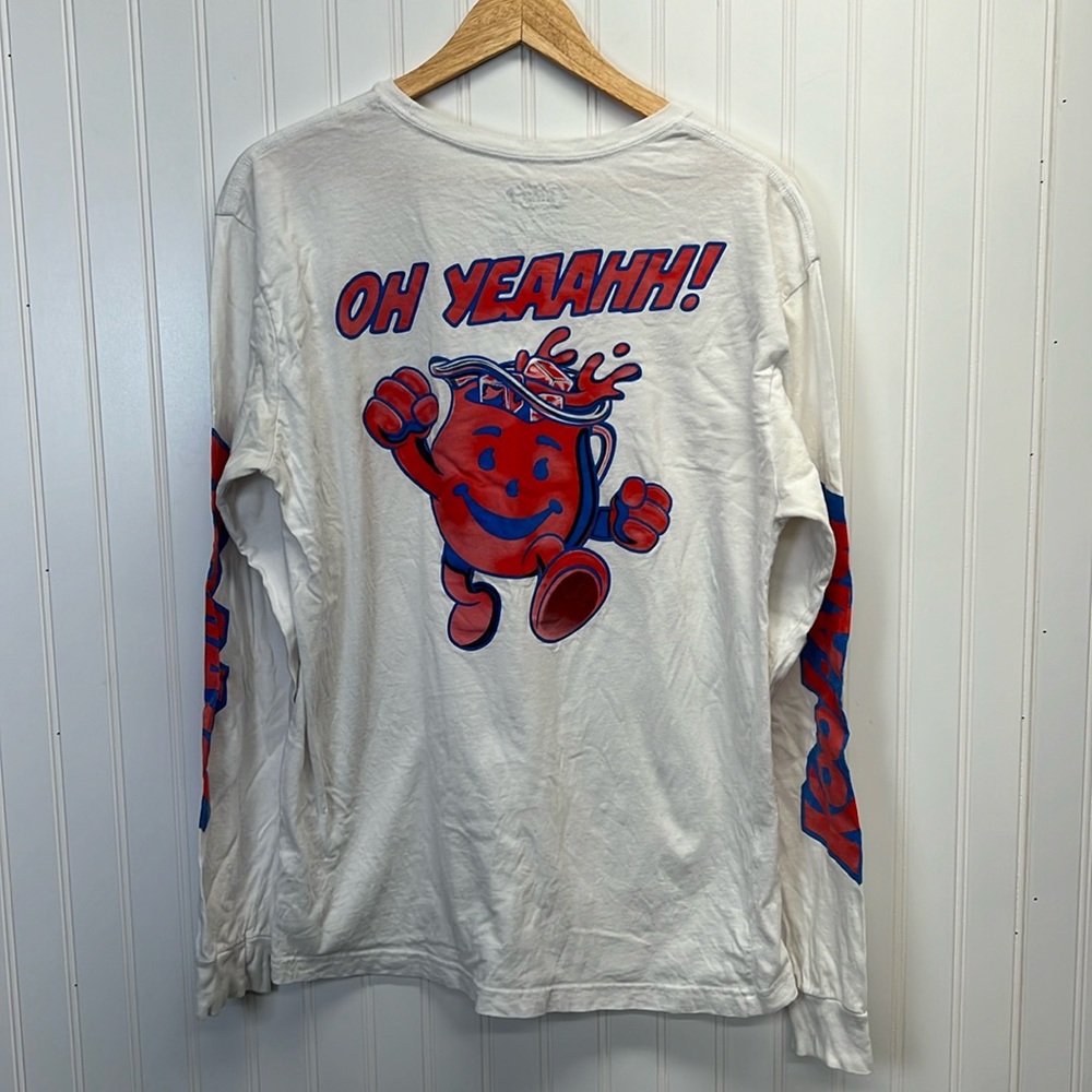 Kraft Kool Aid ‘Oh‎ Yeah’ Men’s Long Sleeve T shirt Sz L